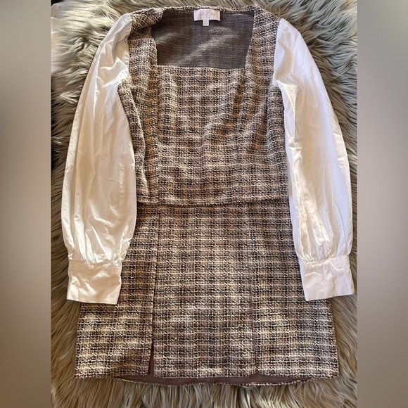 Love and pieces  collection tweed coordinating set - Picture 3 of 6